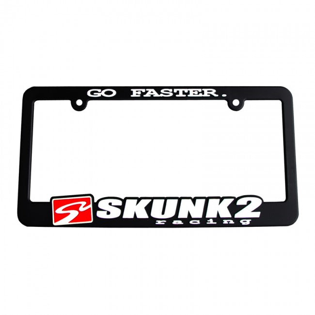 Skunk2 License Plate Frame - Go Faster