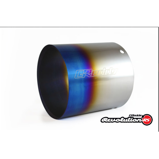 GReddy Burnt Titanium Tip (for Revolution RS/RS-TI/RS-Race)
