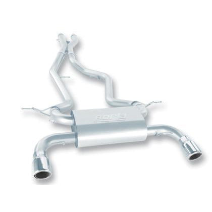 Borla 11-14 Dodge Challenger 3.6L AT/MT RWD 2Dr Single Split Rear Exit Rectangle Tip Catback Exhaust