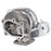 ATP Turbo Gen2 GTX2860R DBB turbo w/ 14 psi act .64 A/R T25 Flanged Garrett Int W/G Tbn Hsg