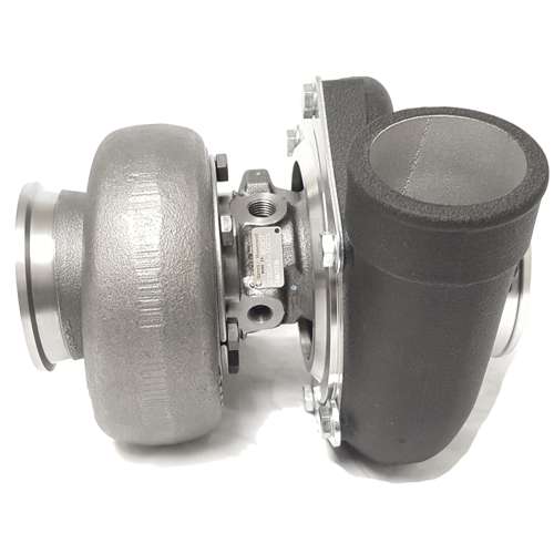 ATP Turbo Black, Gen 2 GTX3582R DBB Turbo w/ .63 A/R T4 Tbn Hsg "GT V-Band 3" Conical Exit with 81mm Lip