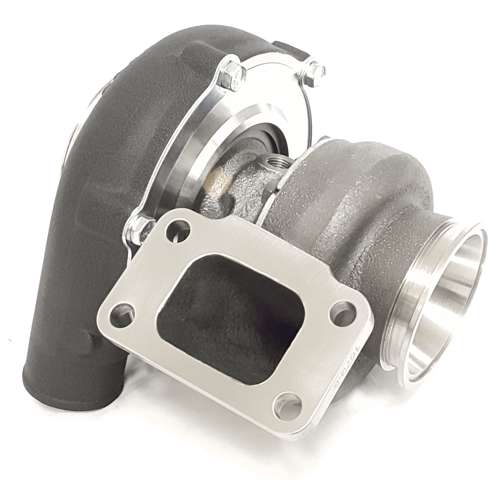 ATP Turbo Black, Gen 2 GTX3076R DBB Turbo w/ .82 A/R T3 TBN Hsg "GT V-Band 3" Conical Exit with 81mm Lip