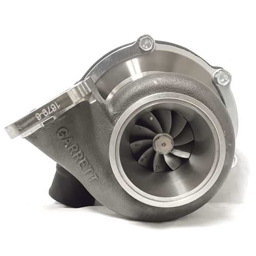 ATP Turbo Black, Gen 2 GTX3076R DBB Turbo w/ .82 A/R T3 TBN Hsg "GT V-Band 3" Conical Exit with 81mm Lip