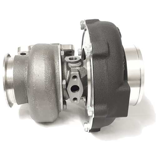 ATP Turbo Black, Gen 2 GTX3076R DBB Turbo w/ .82 A/R T3 TBN Hsg "GT V-Band 3" Conical Exit with 81mm Lip