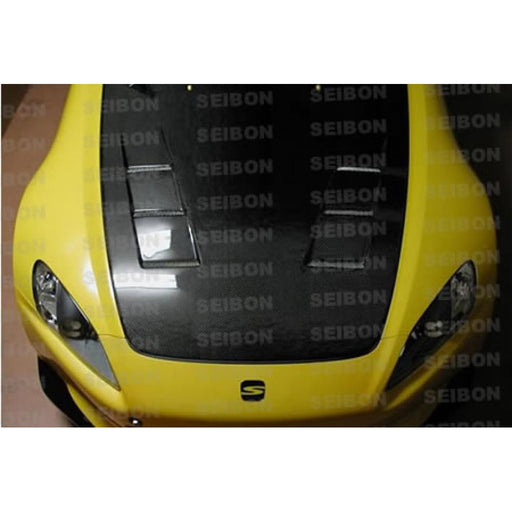 Seibon TS-Style Carbon Fiber Hood For 2000-2010 Honda S2000