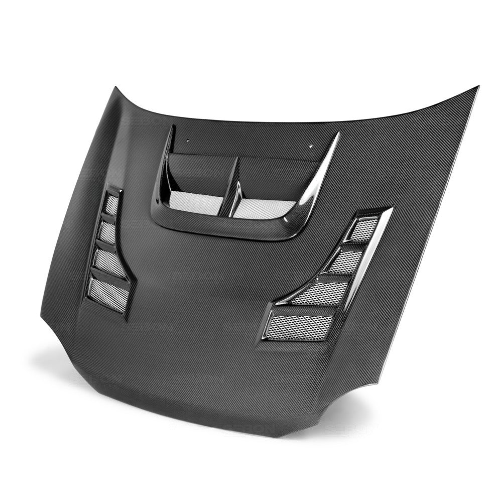 Seibon CW-Style Carbon Fiber Hood For 2002-2003 Subaru Impreza / Wrx