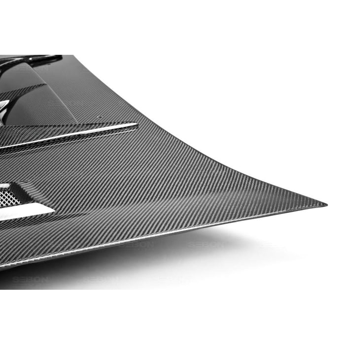 Seibon CW-Style Carbon Fiber Hood For 2002-2003 Subaru Impreza / Wrx