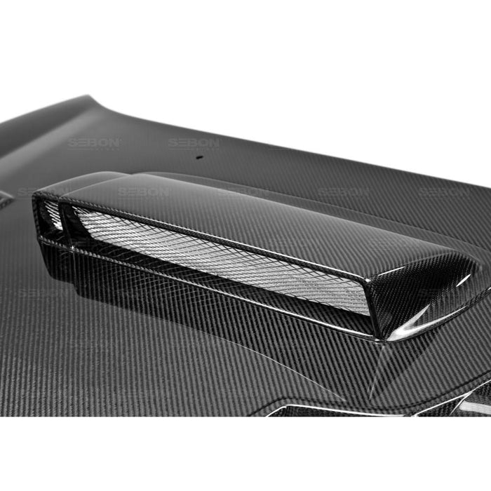 Seibon CWII-Style Carbon Fiber Hood For 2002-2003 Subaru Impreza / Wrx