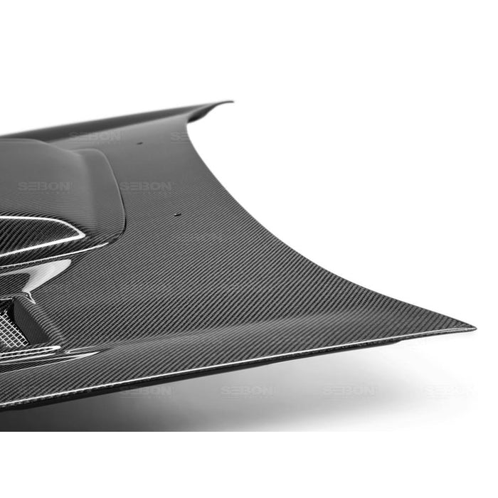 Seibon CWII-Style Carbon Fiber Hood For 2002-2003 Subaru Impreza / Wrx