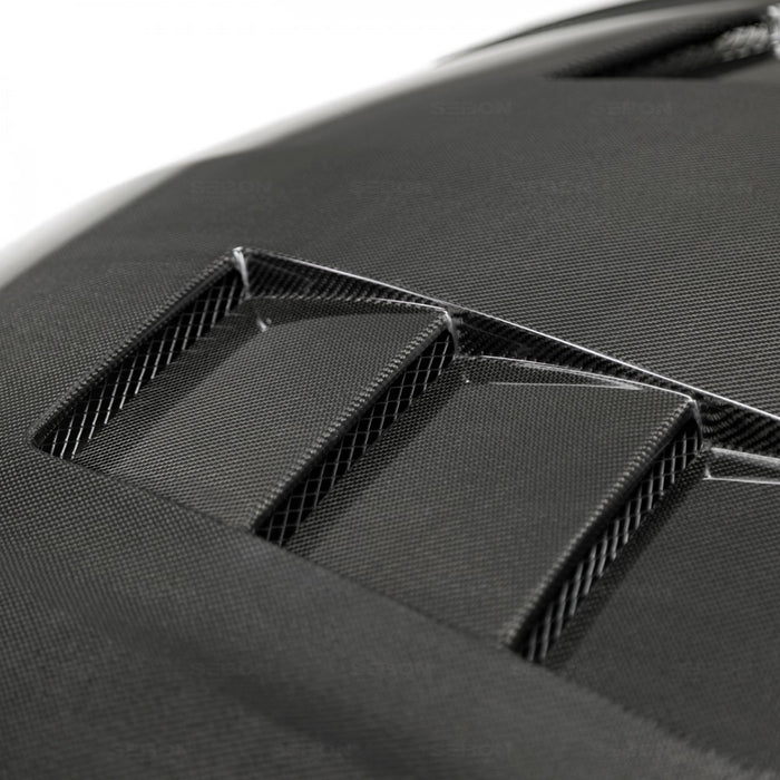 Seibon TS-Style Carbon Fiber Hood For 2002-2007 Acura RSX