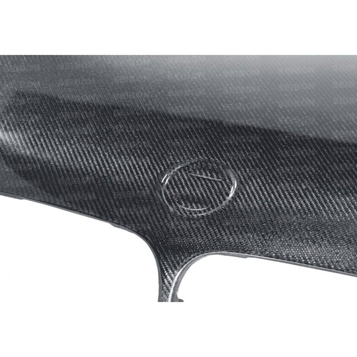 Seibon OEM-Style Carbon Fiber Hood For 2002-2005 BMW E46 3 Series Sedan