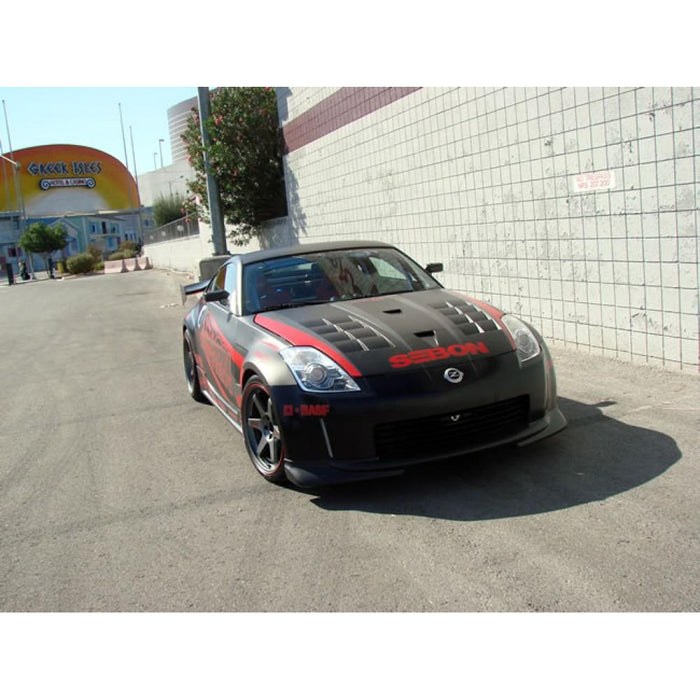 Seibon GT-Style Carbon Fiber Hood For 2002-2006 Nissan 350z