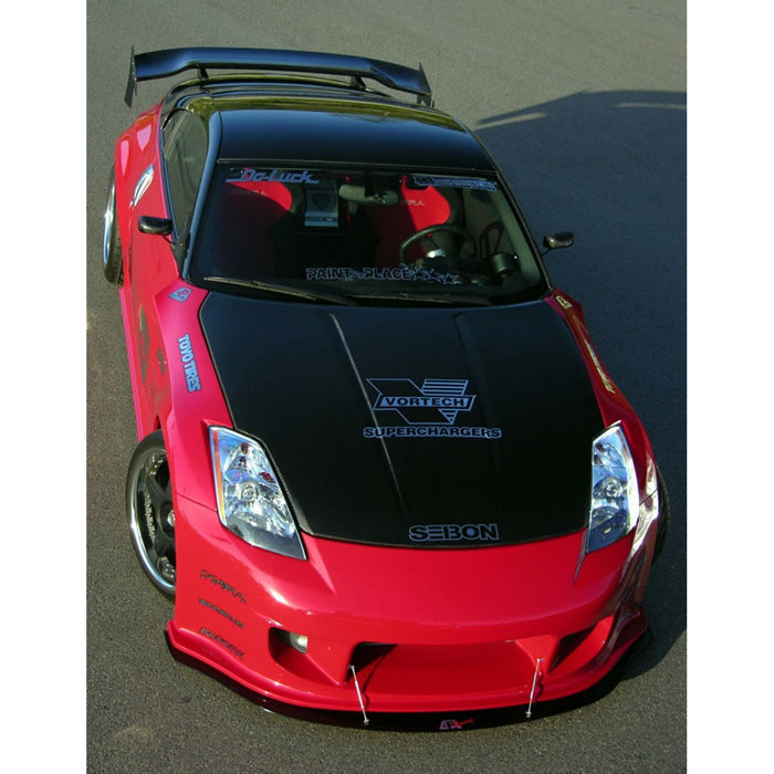 Seibon OEM-Style Carbon Fiber Hood For 2002-2006 Nissan 350z