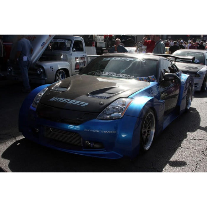 Seibon TSII-Style Carbon Fiber Hood for 2002-2006 Nissan 350Z