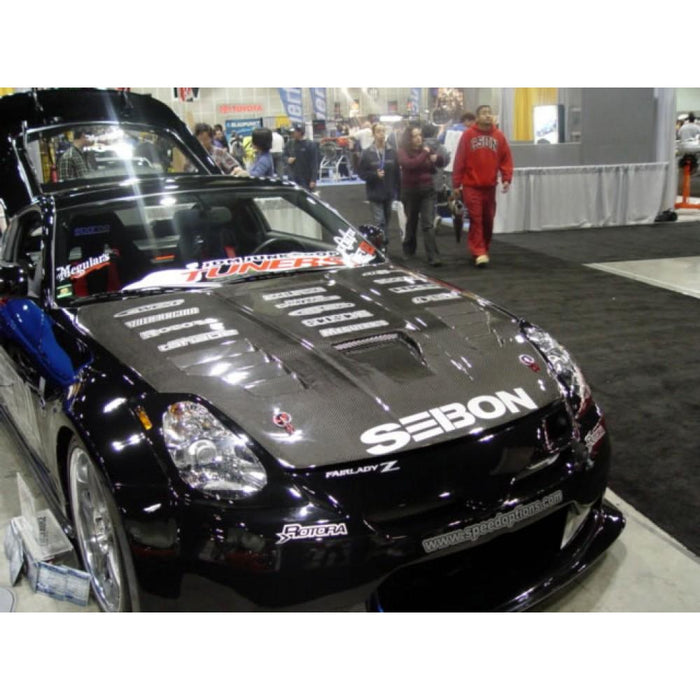 Seibon VT-Style Carbon Fiber Hood for 2002-2006 Nissan 350Z