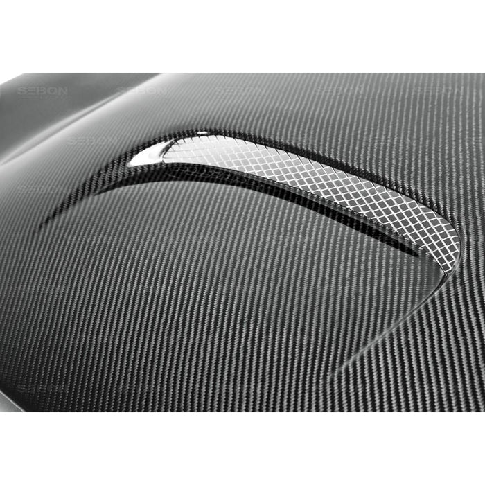 Seibon DV-Style Carbon Fiber Hood For 2003-2005 Dodge Neon SRT-4