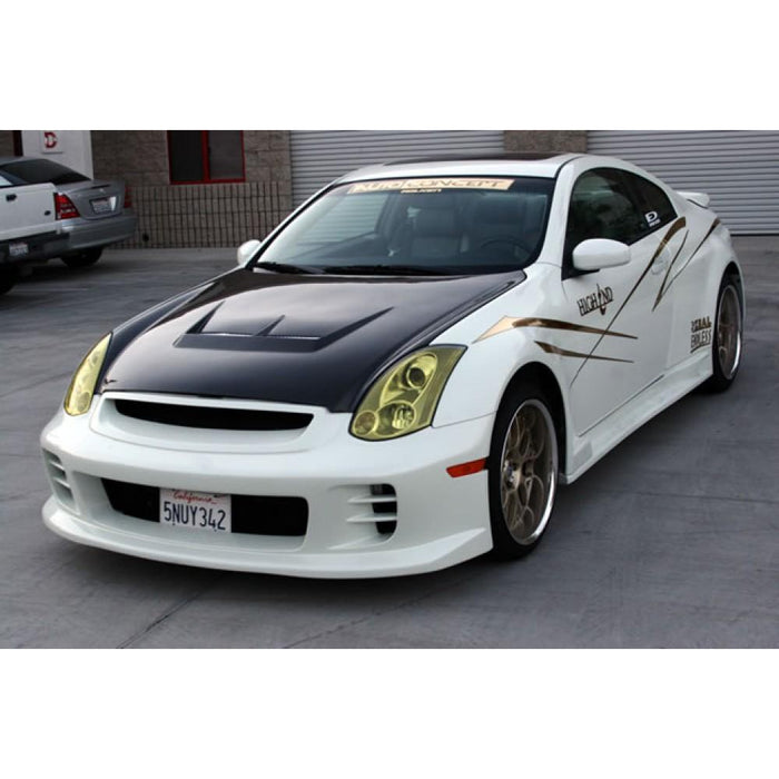Seibon JS-Style Carbon Fiber Hood For 2003-2007 Infiniti G35 2DR