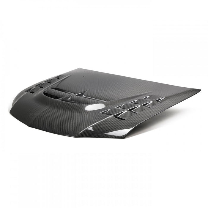 Seibon CWII-Style Carbon Fiber Hood For 2003-2007 Mitsubishi Lancer Evo