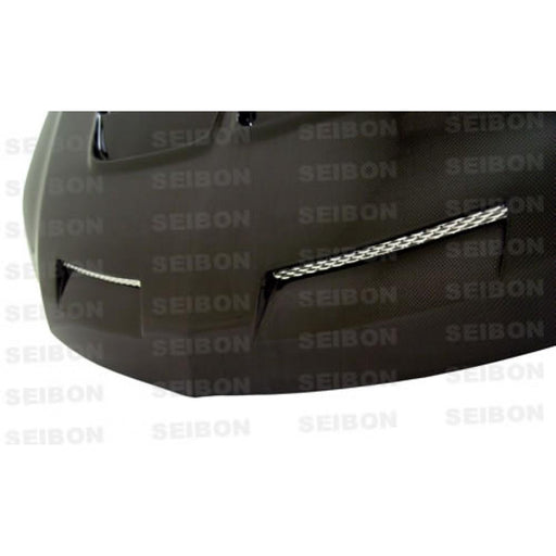 Seibon TSII-Style Carbon Fiber Hood For 2003-2007 Mitsubishi Lancer Evo