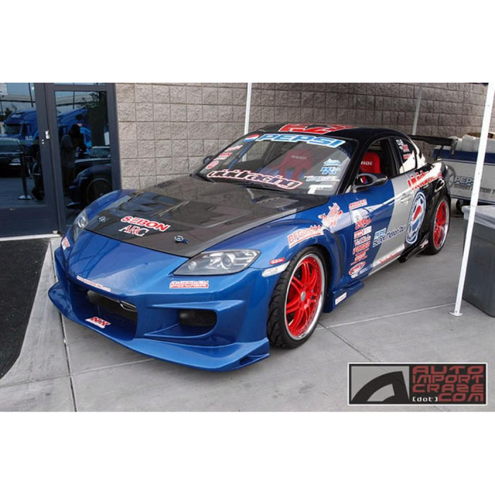 Seibon TSII-Style Carbon Fiber Hood For 2004-2011 Mazda Rx-8