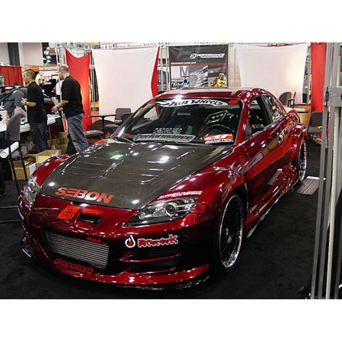 Seibon TSII-Style Carbon Fiber Hood For 2004-2011 Mazda Rx-8
