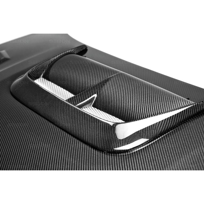 Seibon CW-Style Carbon Fiber Hood For 2004-2005 Subaru Impreza / WRX / STI