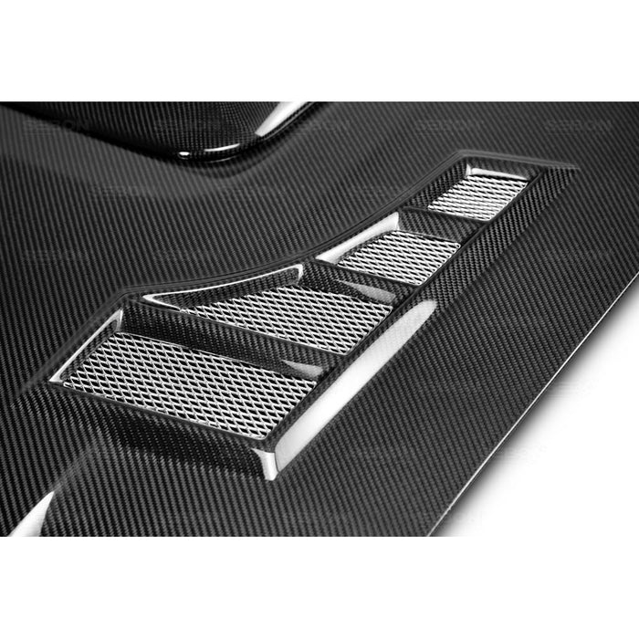 Seibon CW-Style Carbon Fiber Hood For 2004-2005 Subaru Impreza / WRX / STI