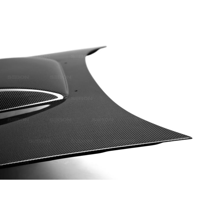 Seibon CWII-Style Carbon Fiber Hood For 2004-2005 Subaru Impreza / WRX / STI