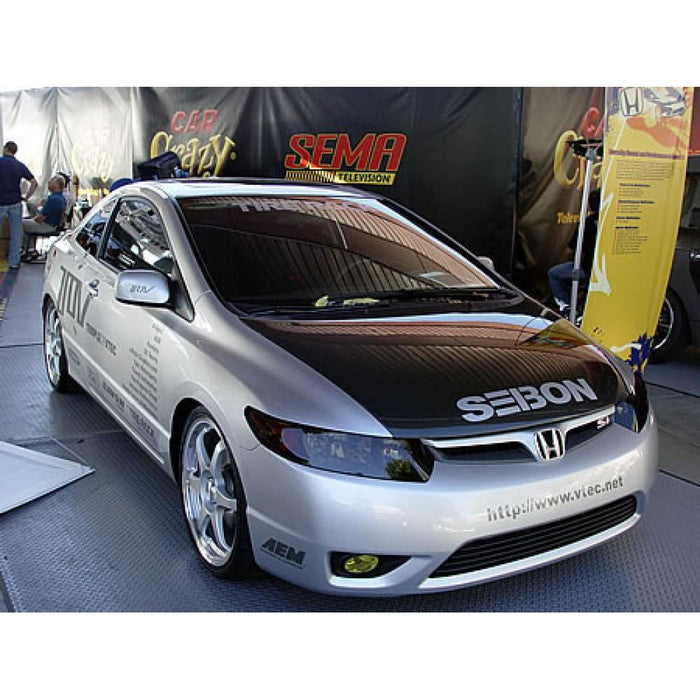 Seibon OEM-Style Carbon Fiber Hood For 2006-2010 Honda Civic 2DR