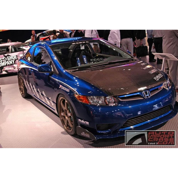 Seibon OEM-Style Carbon Fiber Hood For 2006-2010 Honda Civic 2DR