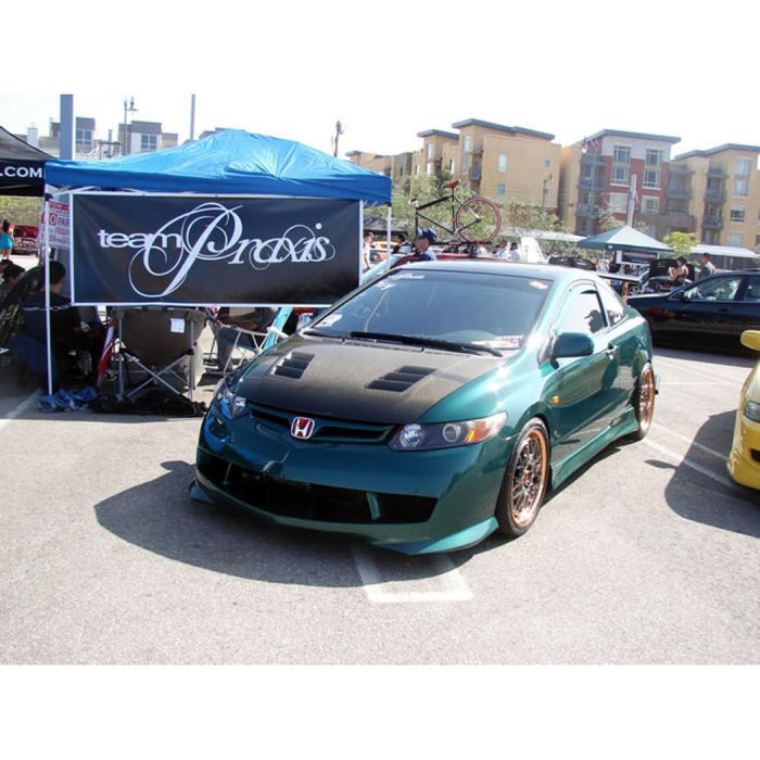 Seibon TS-Style Carbon Fiber Hood For 2006-2010 Honda Civic 2DR