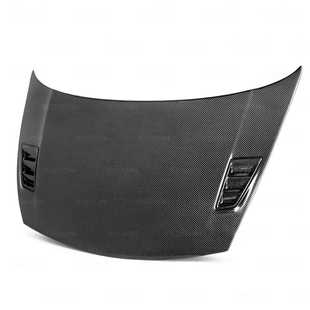 Seibon MGII-Style Carbon Fiber Hood For 2006-2010 Honda Civic 4DR JDM / Acura CSX