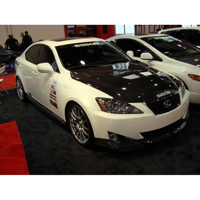 Seibon TS-Style Carbon Fiber Hood For 2006-2013 Lexus Is