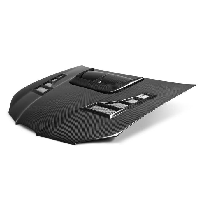 Seibon CW-Style Carbon Fiber Hood For 2006-2007 Subaru Impreza / WRX / STI