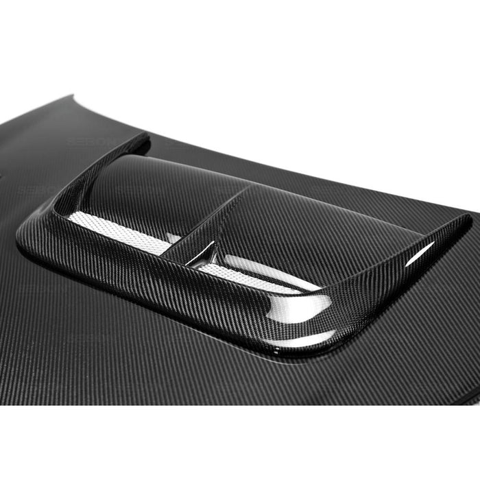 Seibon CW-Style Carbon Fiber Hood For 2006-2007 Subaru Impreza / WRX / STI