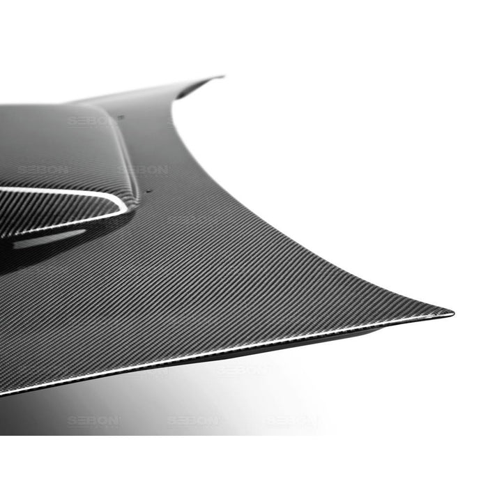 Seibon CWII-Style Carbon Fiber Hood For 2006-2007 Subaru Impreza / WRX / STI