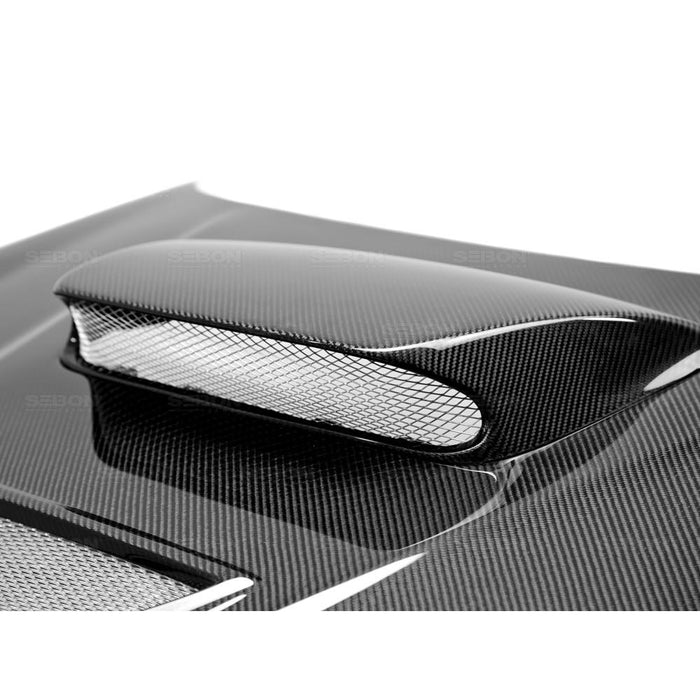Seibon RC-Style Carbon Fiber Hood For 2006-2007 Subaru Impreza / WRX / STI