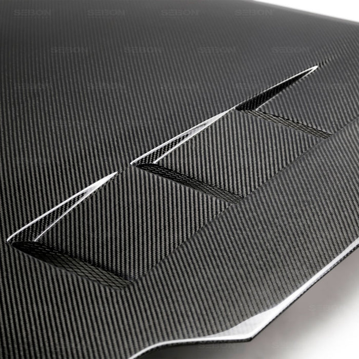 Seibon TS-Style Carbon Fiber Hood for 2007-2008 Nissan 350Z*