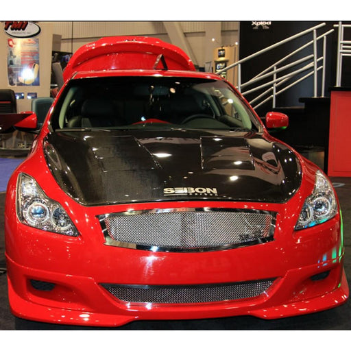Seibon TS-Style Carbon Fiber Hood For 2008-2015 Infiniti G37 / Q60 Coupe