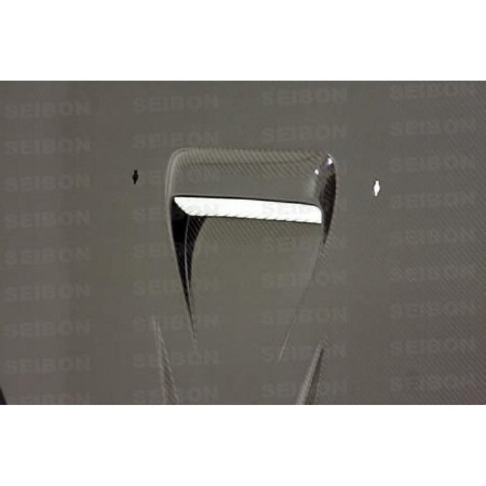Seibon CW-Style Carbon Fiber Hood For 2008-2015 Mitsubishi Lancer Evo X