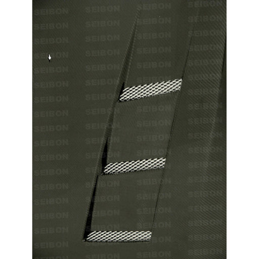 Seibon TS-Style Carbon Fiber Hood For 2008-2015 Mitsubishi Lancer Evo X