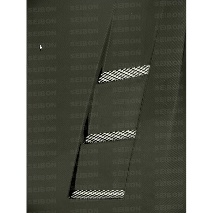 Seibon TS-Style Carbon Fiber Hood For 2008-2015 Mitsubishi Lancer Evo X