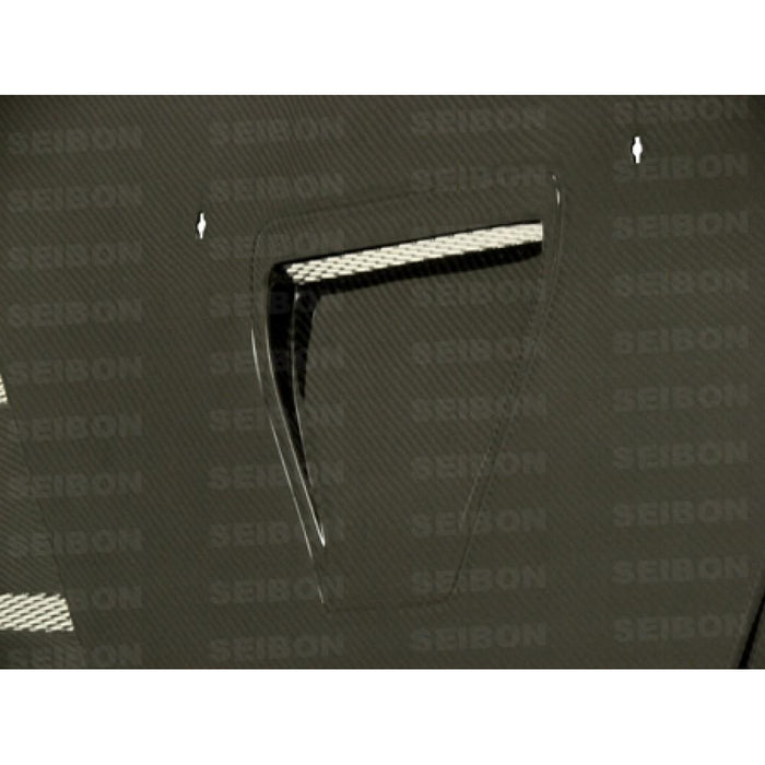 Seibon TS-Style Carbon Fiber Hood For 2008-2015 Mitsubishi Lancer Evo X