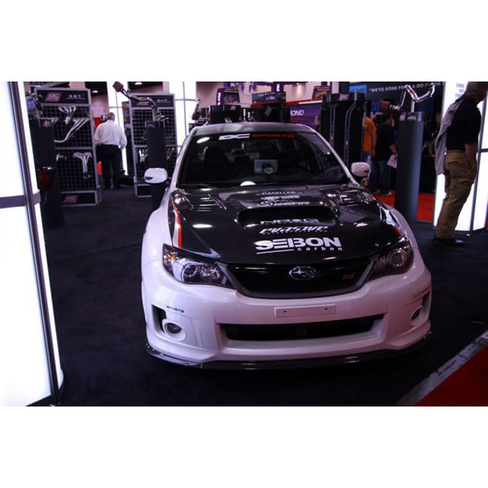 Seibon CW-Style Carbon Fiber Hood For 2008-2014 Subaru WRX / STI