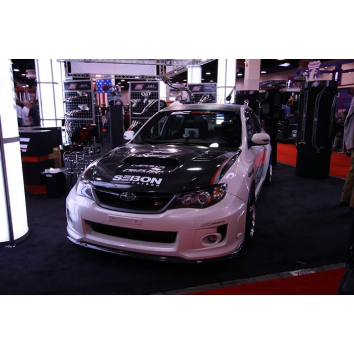 Seibon CW-Style Carbon Fiber Hood For 2008-2014 Subaru WRX / STI