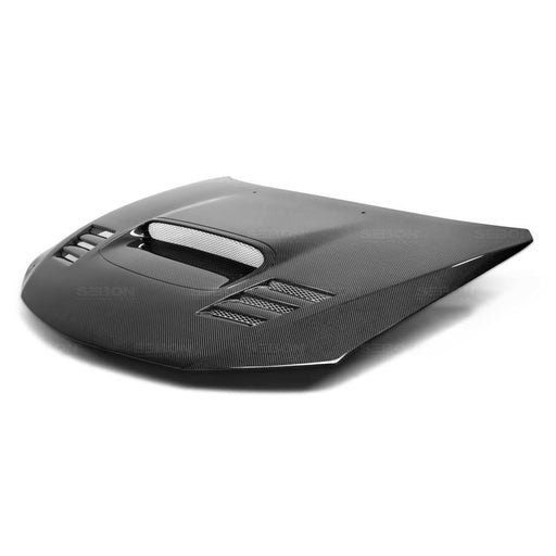 Seibon CWII-Style Carbon Fiber Hood For 2008-2014 Subaru WRX / STI