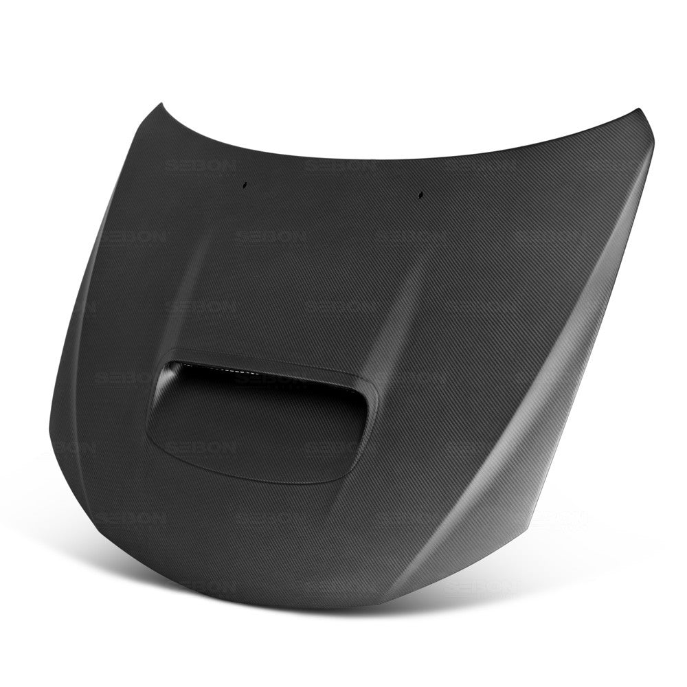 Seibon OEM-Style Dry Carbon Hood For 2008-2014 Subaru WRX / STI*