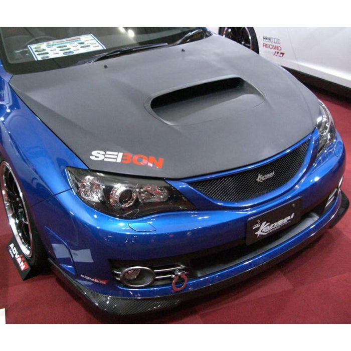 Seibon OEM-Style Dry Carbon Hood For 2008-2014 Subaru WRX / STI*