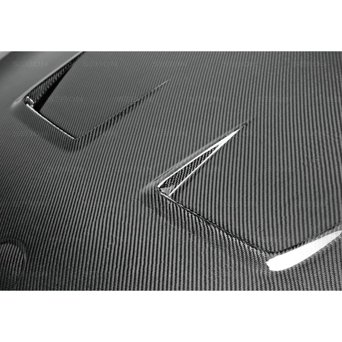 Seibon ER-Style Carbon Fiber Hood For 2008-2017 Volkswagen Scirocco