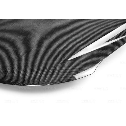 Seibon OEM-Style Carbon Fiber Hood For 2009-2013 Kia Forte / Forte Koup